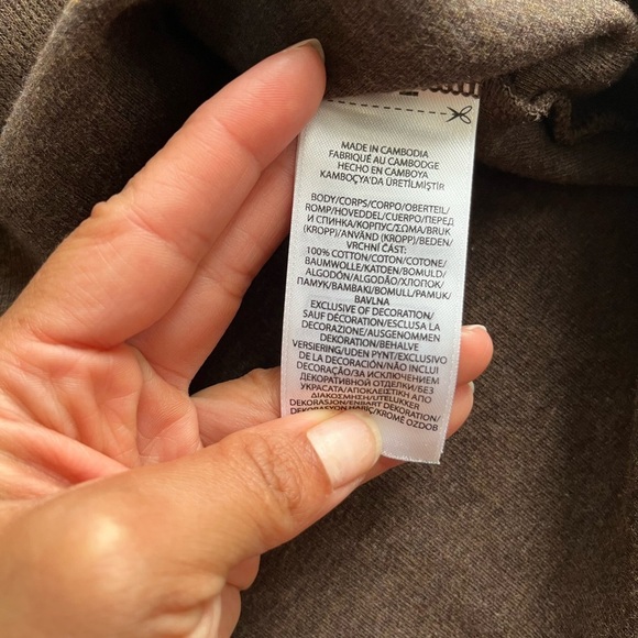 Polo Ralph Lauren 1/4 Zip Estate Rib Sweater Brown Size L - Picture 7 of 8